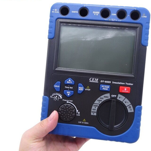 CEM-DT-6605-High-Voltage-Insulation-Tester-500V-to-5000V