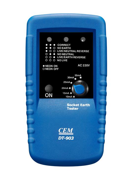 CEM_DT-904_Digital_RCD_Tester