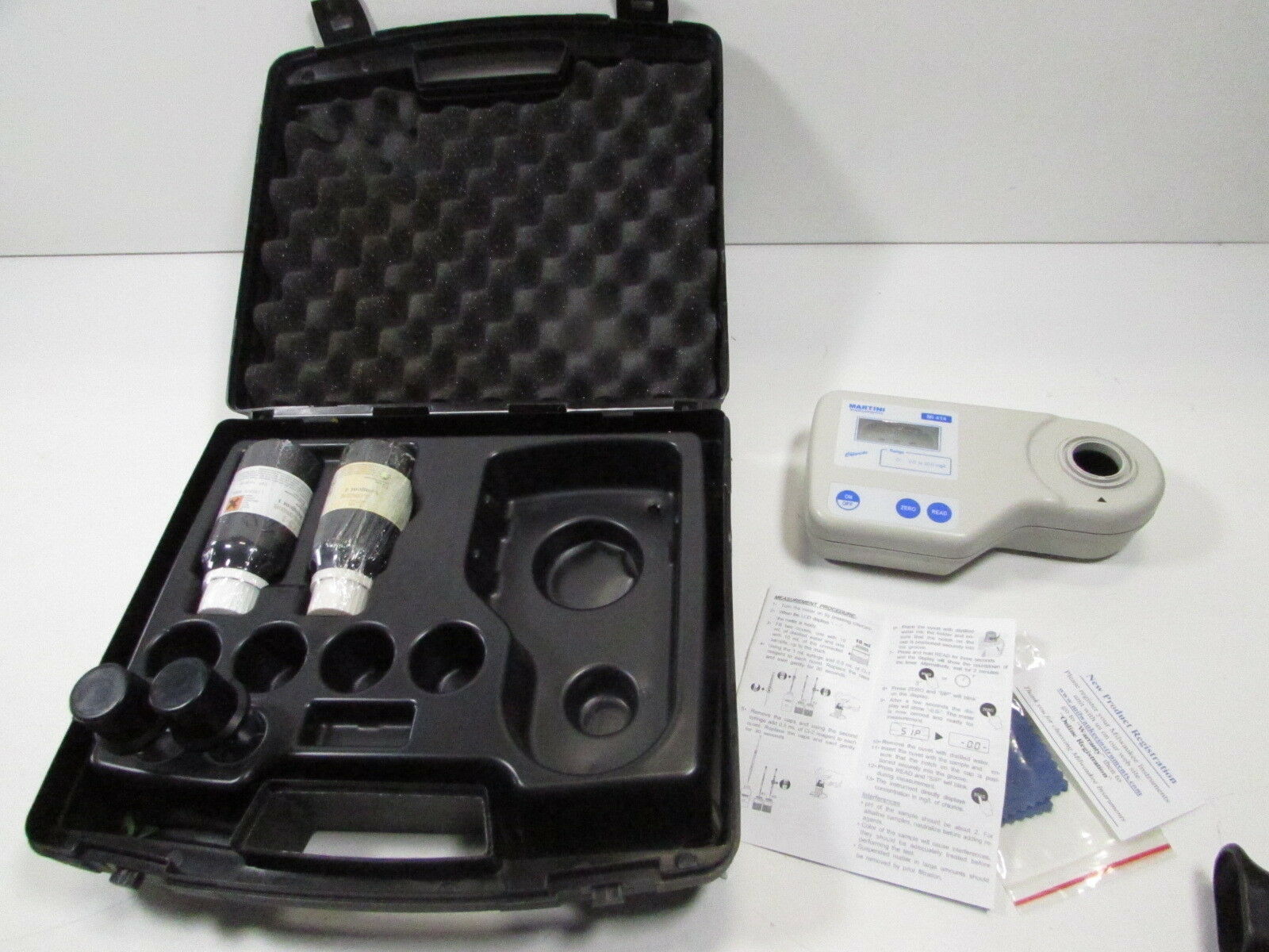 ویژگی های فتو متر پرتابل کلراید میلواکی MI414