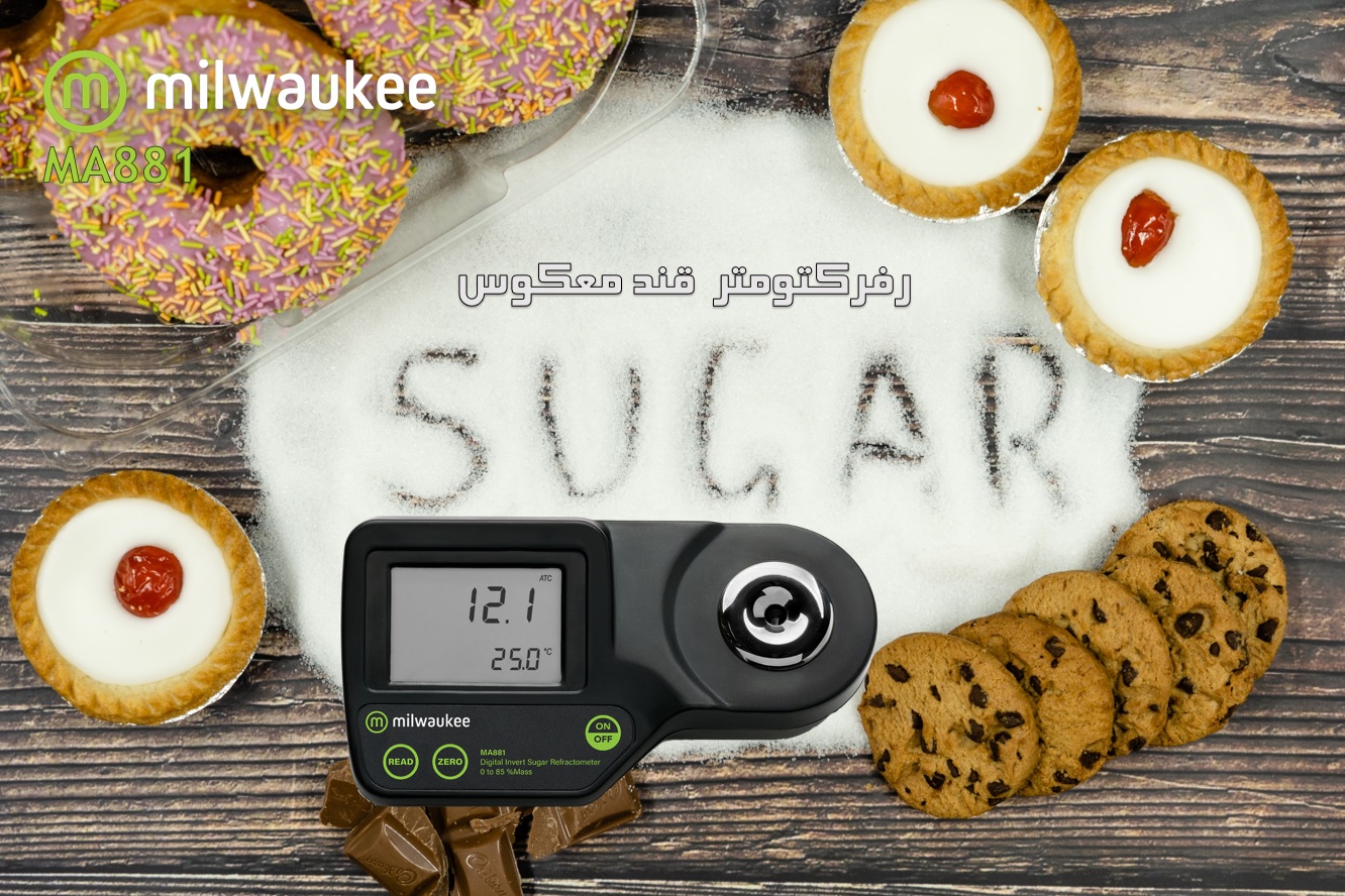 رفراکتومتر دیجیتال قند معکوس شده میلواکی Milwaukee MA881