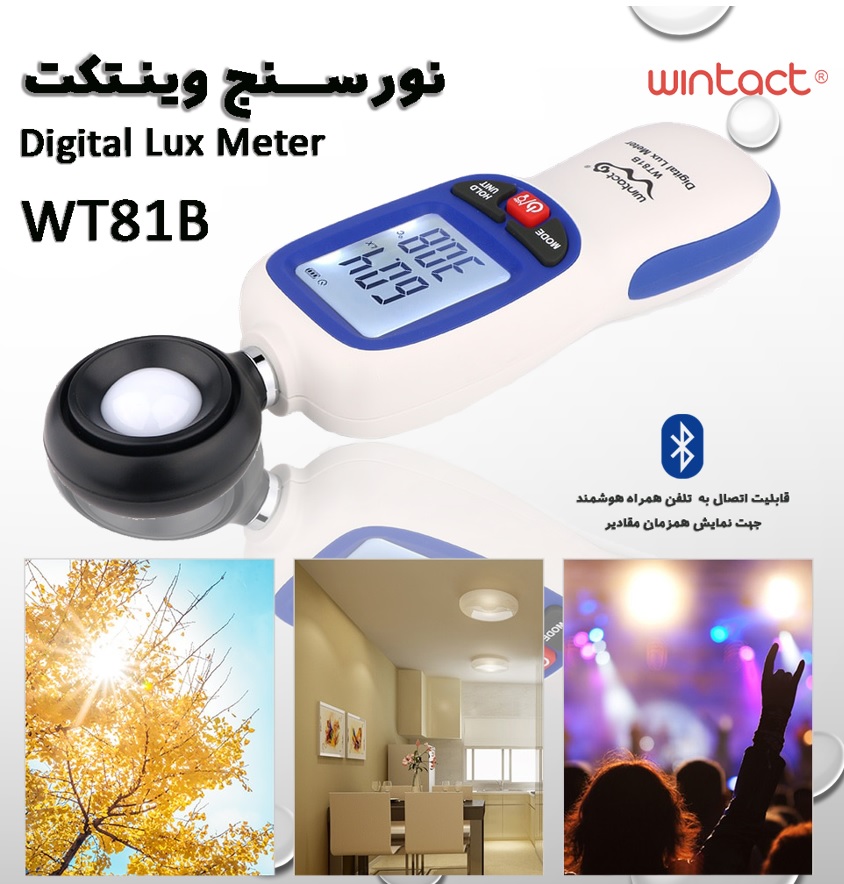 لوکس متر ارزان قیمت وینتکت WINTACT WT81B