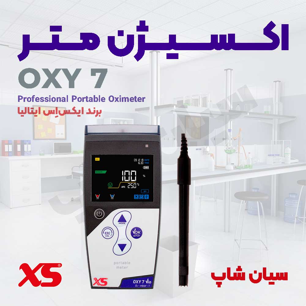 اکسیژن سنج مایعات XS مدل رومیزی و پرتابل OXY 7 VIO