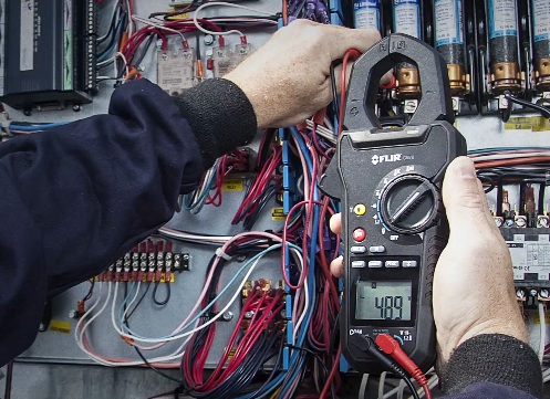  flir CM78  کلمپ متر دیجیتال و ترمومتر لیزری فلیر آمریکا مدل 