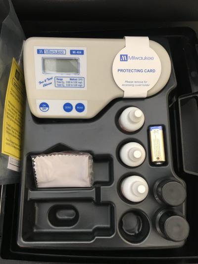 فوتو متر حرفه ای سنجش کلر آزاد و کل Milwaukee Mi404