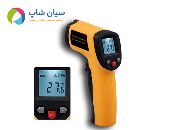 راهنمای کاربری  فارسی ترمومتر لیزری بنتک مدل BENETECH GM550