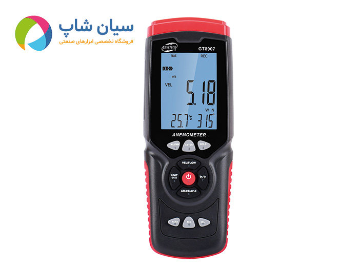 قیمت بادسنج و فلومتر دیجیتال بنتک Benetech GT8907 