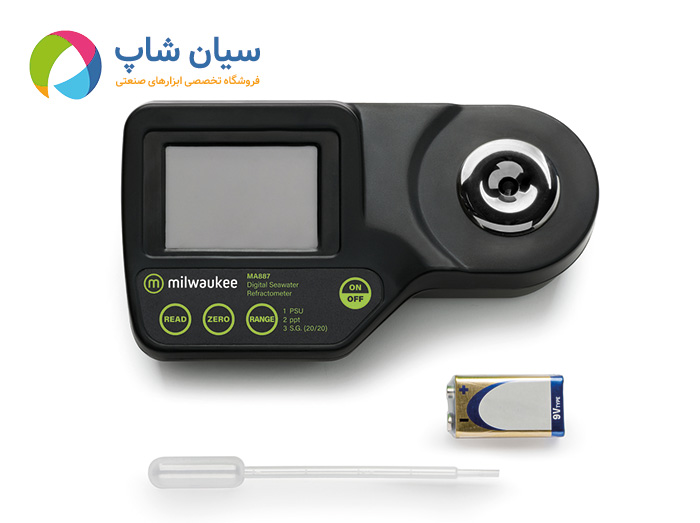 رفرکتومتر دیجیتال شوری سنج میلواکی مدل Milwaukee MA887