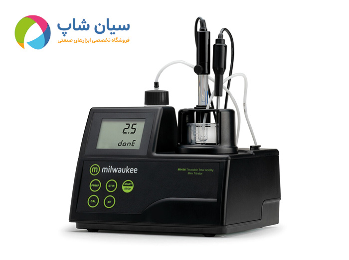 تیتراتور سنجش میزان اسید میلواکی Milwaukee MI456 PRO