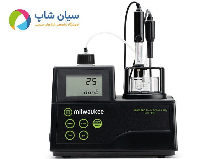 تیتراتور سنجش میزان اسید میلواکی Milwaukee MI456 PRO