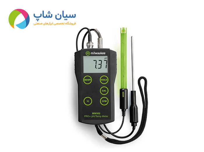 pH متر و دماسنج پرتابل میلواکی Milwaukee MW102 PRO+