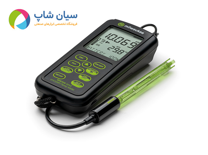 pH متر و تستر ORP پرتابل برند میلواکی رومانی مدل MW106 MAX