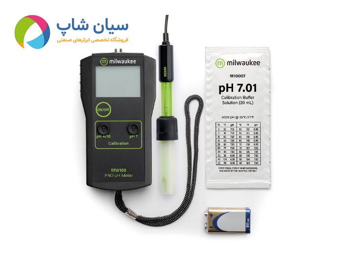 pH متر پرتابل آزمایشگاهی میلواکی مدل Milwaukee MW100 PRO 