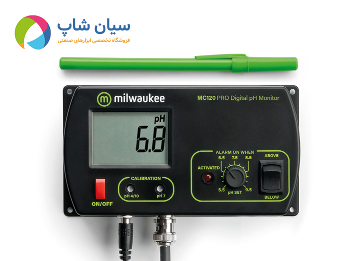 معرفی دستگاه مانیتورینگ PH متر آزمایشگاهی میلواکی مدل  Milwaukee MC120 PRO