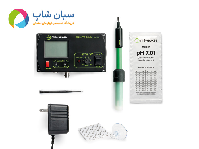 معرفی دستگاه مانیتورینگ PH متر آزمایشگاهی میلواکی مدل  Milwaukee MC120 PRO
