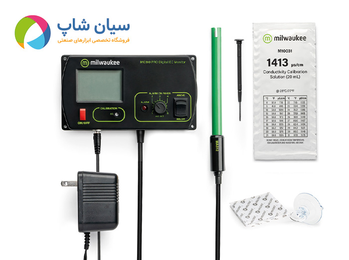 دستگاه مانیتور EC و سنجش هدایت الکتریکی مدل Milwaukee MC310