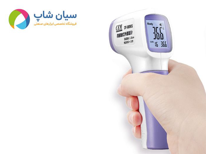 تب سنج دیجیتالی و غیر تماسی دقیق مدل DT-8806s