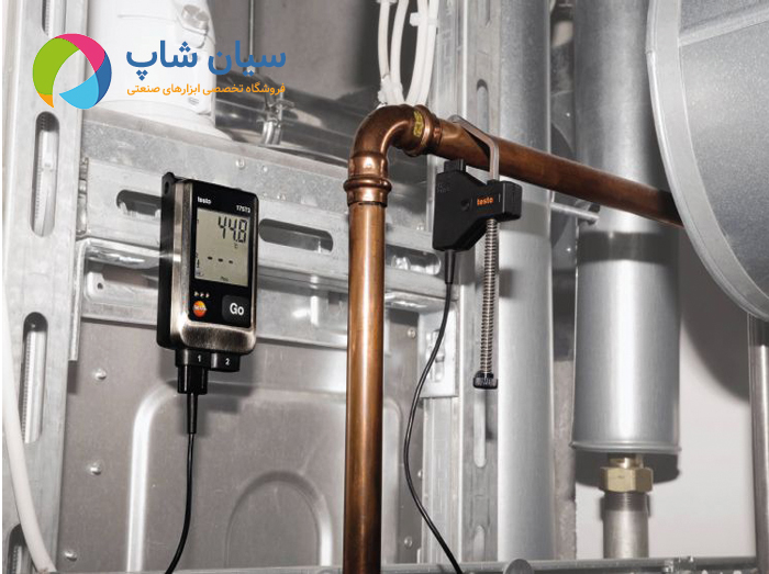 ترموگراف، دیتالاگر دما دیواری تستو آلمان مدل TESTO 175 T3