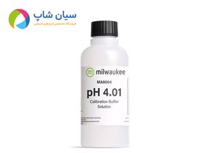 محلول کالیبراسیون pH 4.01 بافر میلواکی Milwaukee MA9004