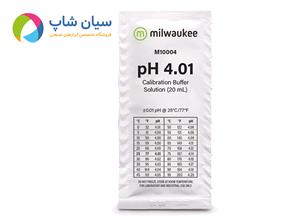 محلول بافر کالیبراسیون pH 4.01 میلواکی Milwaukee M10004B  