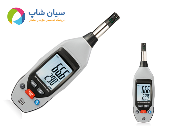رطوبت سنج و دماسنج محیطی سی ای ام مدل CEM DT-91